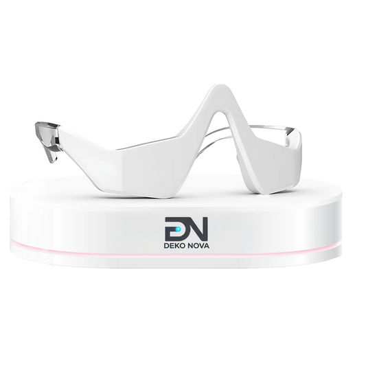 RevitalEyes® 2 en 1: Terapia de Luz Roja y EMS para Eliminar Bolsas de los Ojos